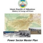 cover page of the report Islamic republic of Afghanistan power sector master plan