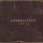 Dark leather-bound cover with gold-embossed text reading 'AFGHANISTAN 1879. 80