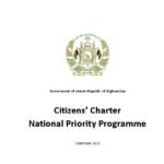 cover page of the Citizens Charter (2016-2026)
