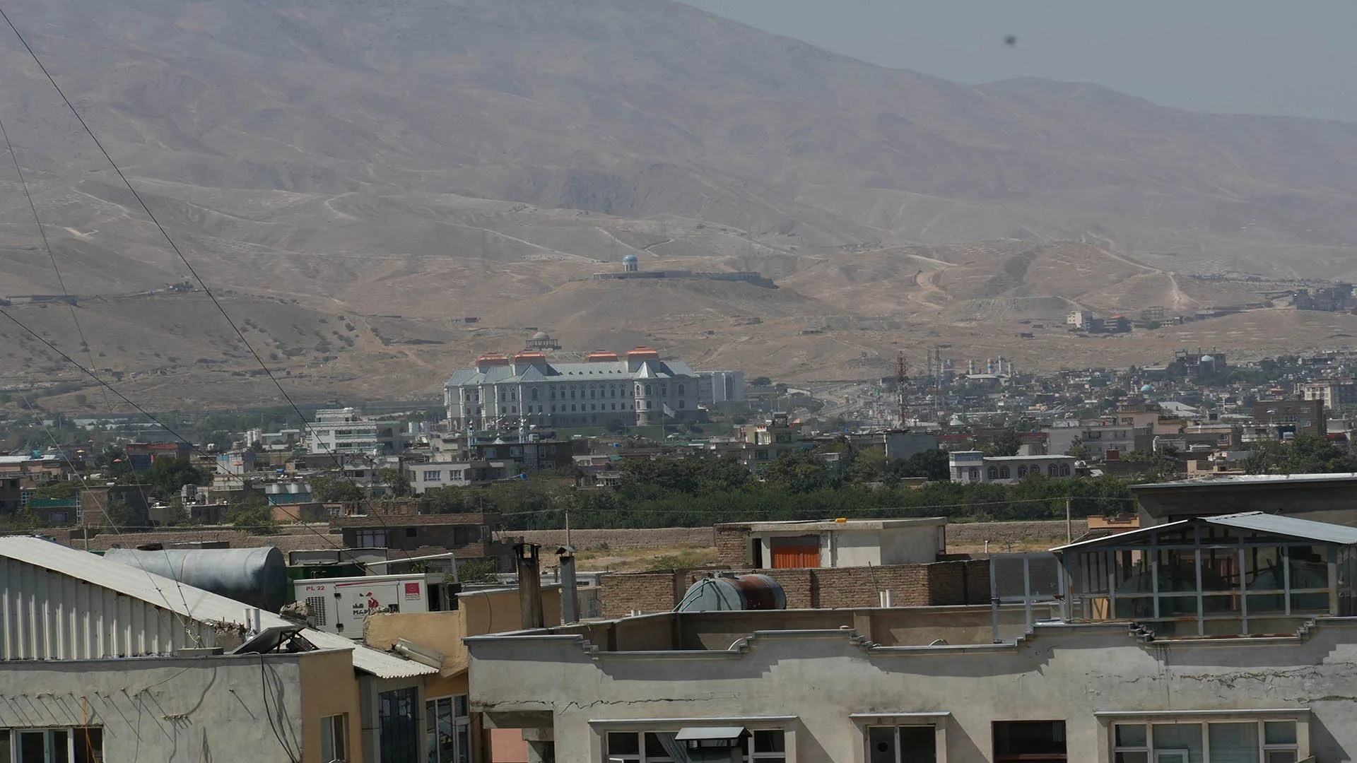 View of Darulaman from Chihlsaton palace