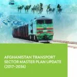 cover page of theTransport Sector Master plan 2017-2036